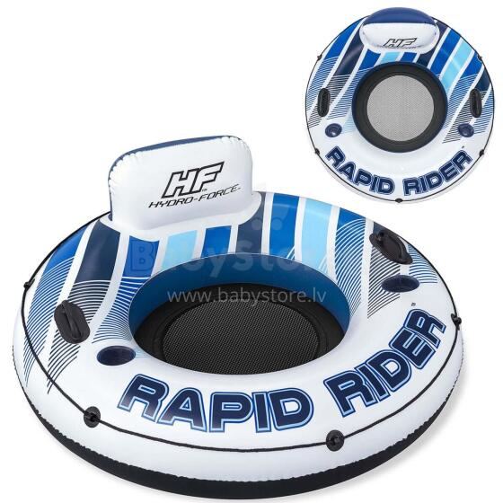 Rapid Rider Swimming Ring Diameter 135 cm 2 Handles Bestway 43116