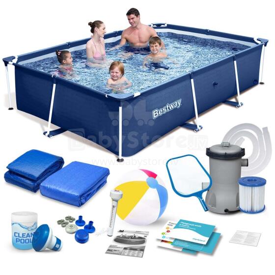 Bestway 56403N 15-in-1 Frame Pool 259x170x61 cm