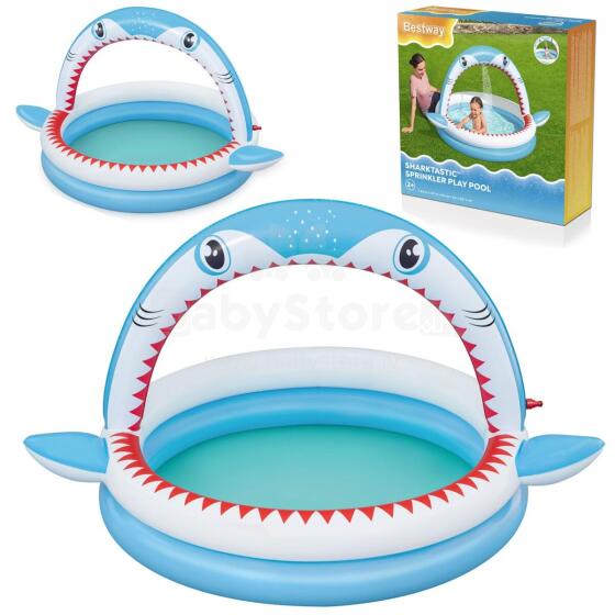 Inflatable Pool with Sprinkler 163 x 127 x 92 cm Bestway 53157