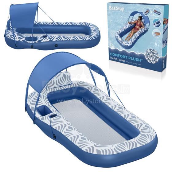 Swimming Mattress with Canopy Bestway 43732