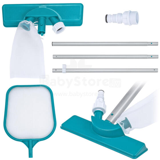 Pool Cleaning Set Pole 167cm + Vacuum + Net Bestway 58013