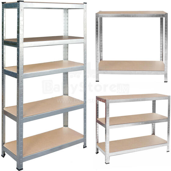 Metal Storage Rack 150 x 75 x 30 cm Humberg HR-810