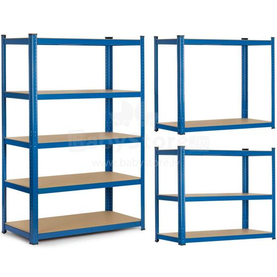 Metal warehouse shelf 150 x 75 x 30 Humberg 4842