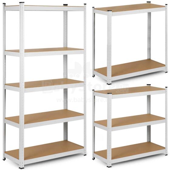 Metal warehouse shelf 180 x 90 x 30 Humberg 4844