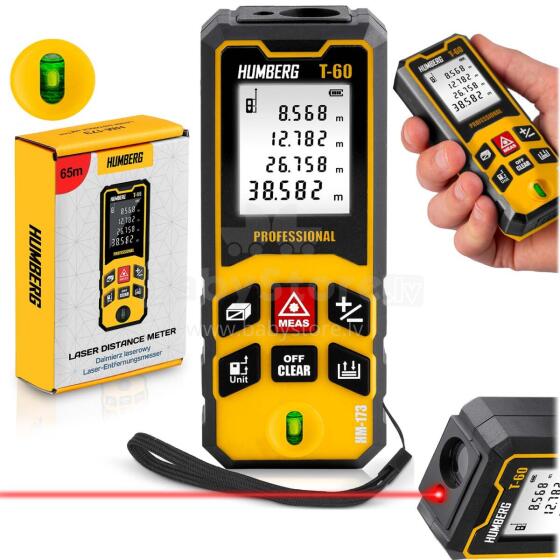 Laser Distance Meter 60 m Humberg HM-173