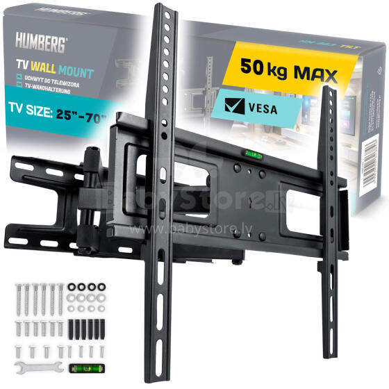 TV Mount 25-70 inches Humberg 50 kg