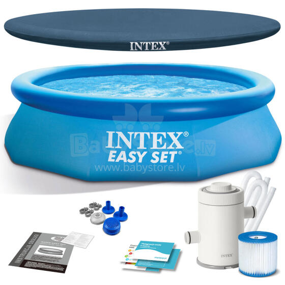 Inflatable Pool 305 x 76 cm 4in1 INTEX 28122