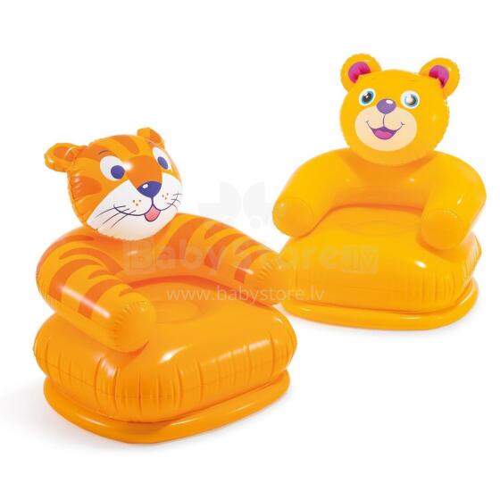 Inflatable Armchair for Kids Cheerful Animals 65 x 64 cm Intex 68556 Bear