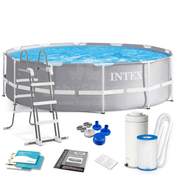 Prism Frame Above Ground Pool 366 x 99 cm 10-in-1 INTEX 26716