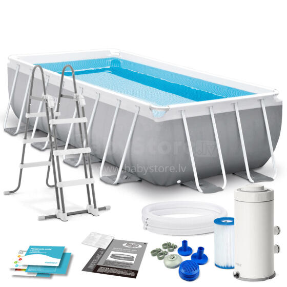 Intex 26788 400 x 200 x 100 cm 4-in-1 Frame Pool
