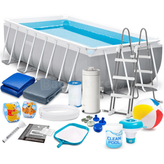 Prism Frame Pool 488 x 244 x 107 cm 18w1 INTEX 26792
