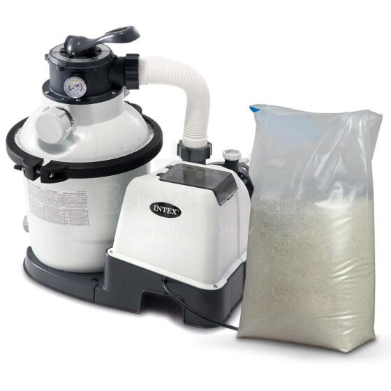 Sand Filter Pump 5700 l/h INTEX 26644 + 25 kg of Sand