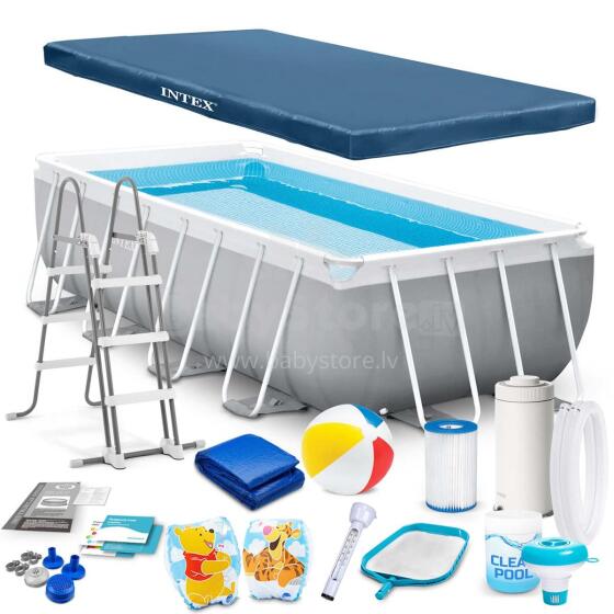 Intex 26790 400 x 200 x 122 cm Rāmja baseins 18 in 1