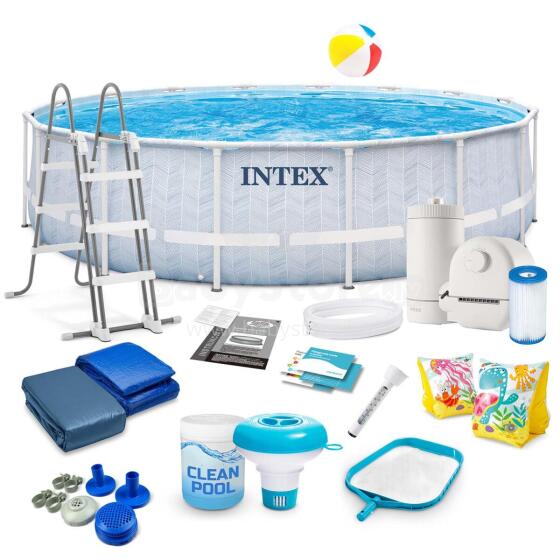 Intex 26746 18-in-1 Frame Pool 488 x 122 cm