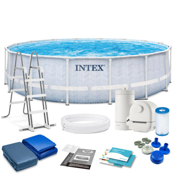 Intex 26746 12-in-1 Frame Pool 488 x 122 cm
