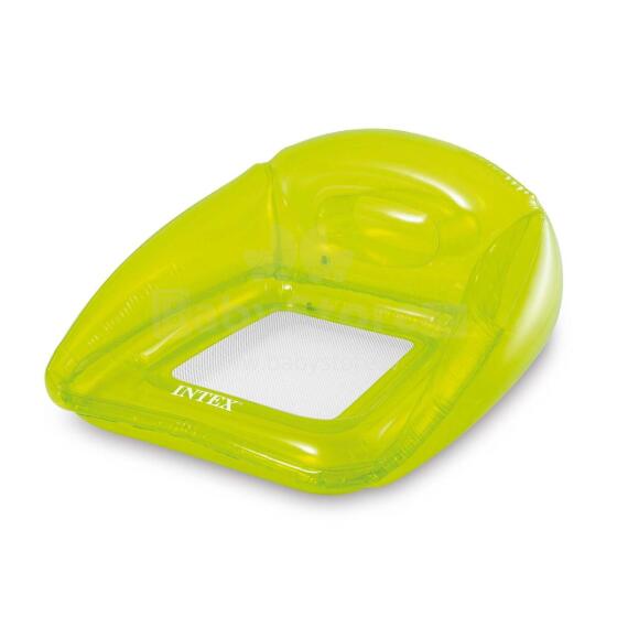 Peldēšanas krēsla matracis zaļš INTEX 56802