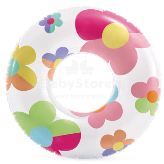 Swimming Ring Flowers 81 cm INTEX 59259