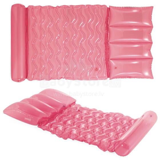Rozā Intex 58725 Peldēšanas matracis