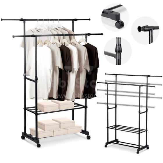 Massido 686200 Black Clothes Hanger