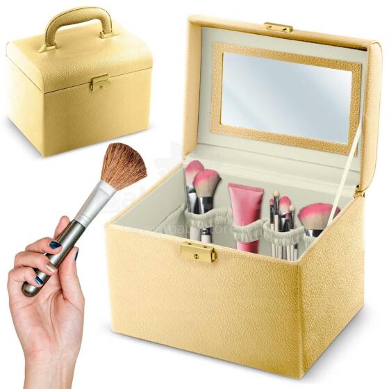 Massido MS-706 Gold Cosmetic Case