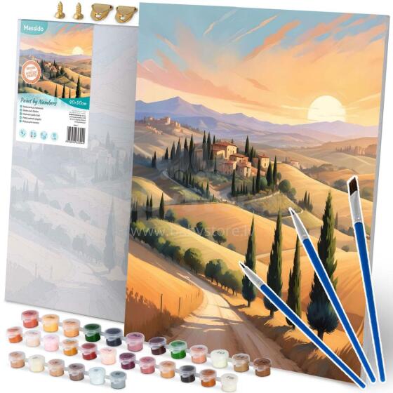 Painting by numbers image 40x50 cm Massido Landscape