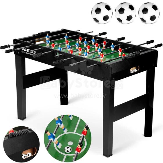 Neosport Foosball Table 118x61x79 cm NS-805 black