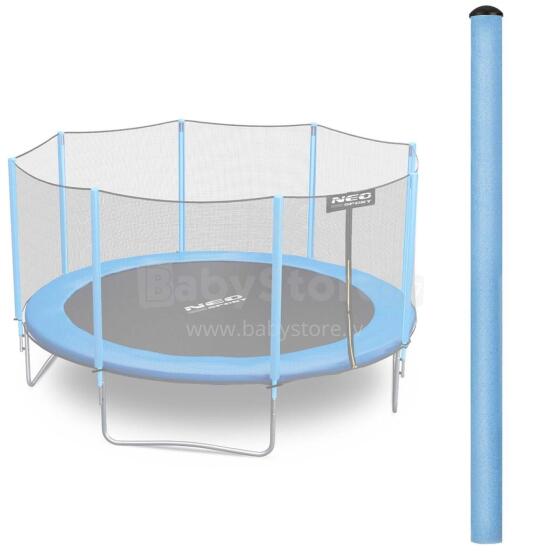 Upper pole for trampoline with external net 8-15 ft blue Neo-Sport