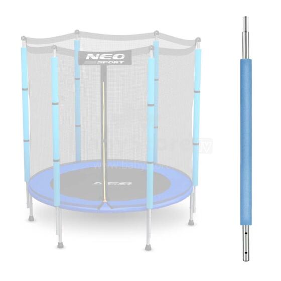 Lower post for trampoline with external net 4.5 ft blue Neo-Sport