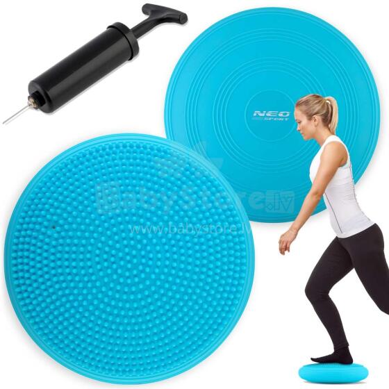 Sensory cushion for exercises 33 cm NS-958 blue
