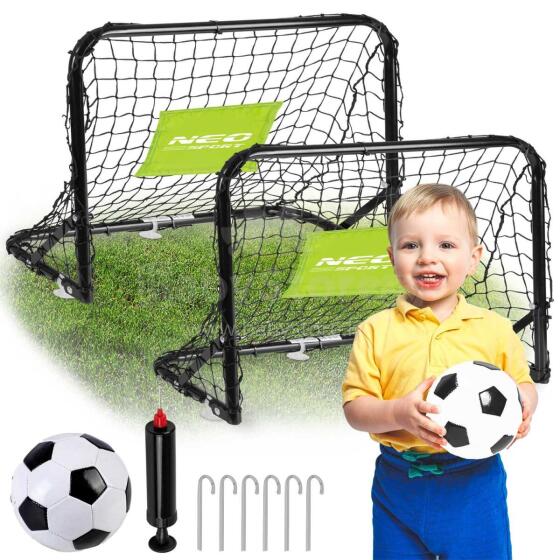 Futbola vārti - 2 gabalu komplekts - 60 x 45 x 25 cm NS-461
