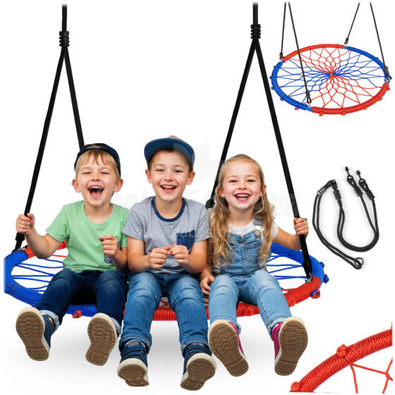 Stork Nest Swing SWINGO 95 cm Blue-Red