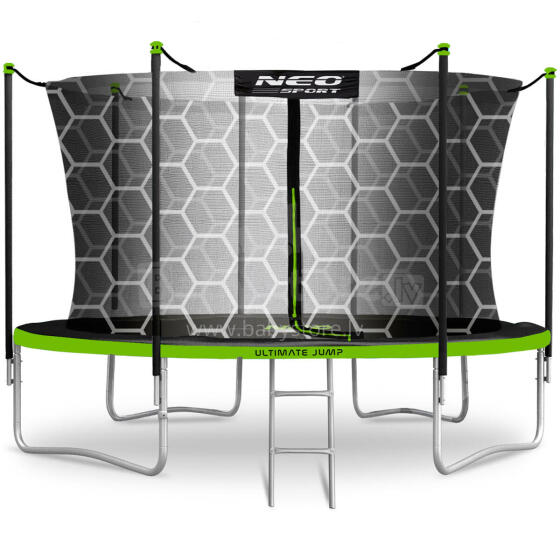 Trampoline 13ft/404cm with Internal Net and Ladder Neo-Sport