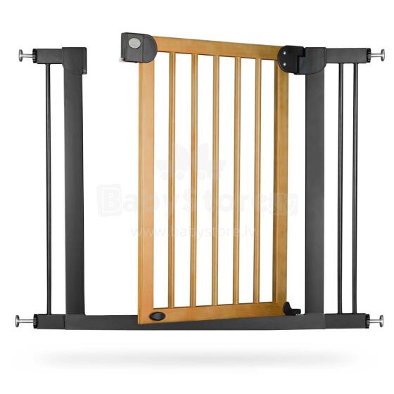 Black safety gate barrier Nukido 718200