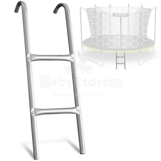 Ladder for trampoline 312-435cm 10-14ft 2-step Neo-Sport
