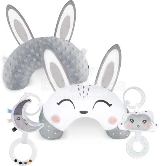 Nukido Rattle and Teether Pillow for Play Mat