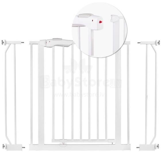 White safety gate barrier Nukido 718000