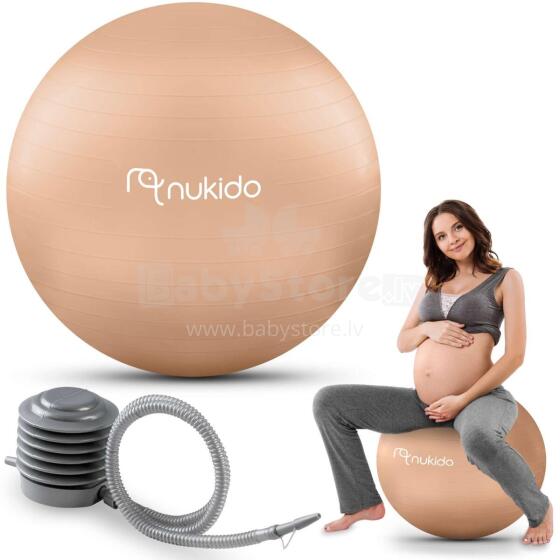 Pregnancy Exercise Ball 65 cm NS-951 beige