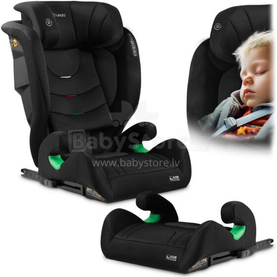 Nukido Louis Soft Car Seat Black 15-36 kg ISOFIX
