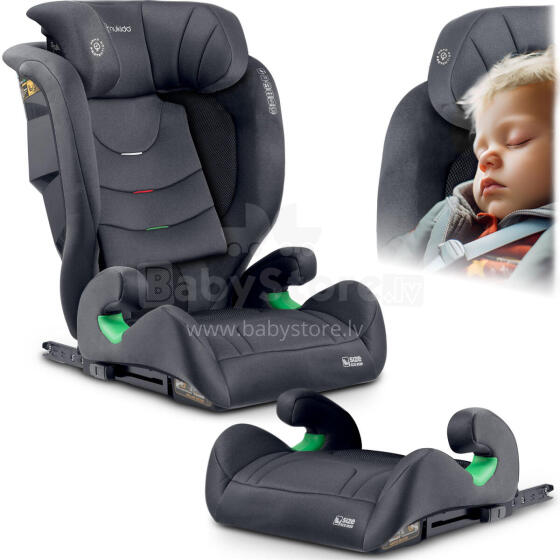 Nukido Louis Soft Car Seat Gray 15-36 kg ISOFIX