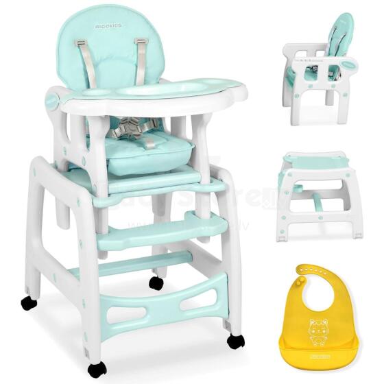 5-in-1 Feeding Chair Sinco Turquoise