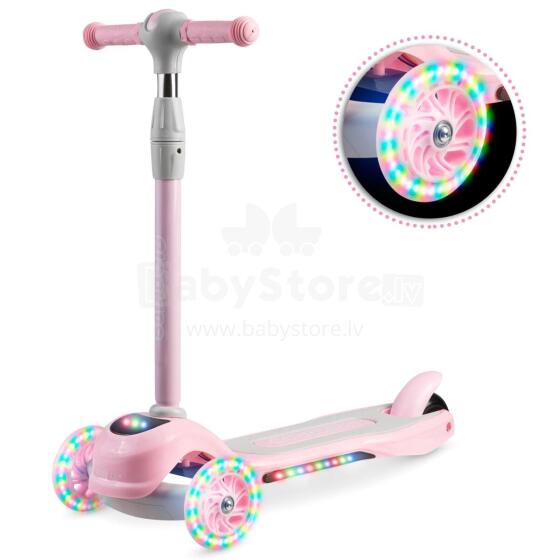Ricokids Piko Three-Wheeled Scooter - Pink