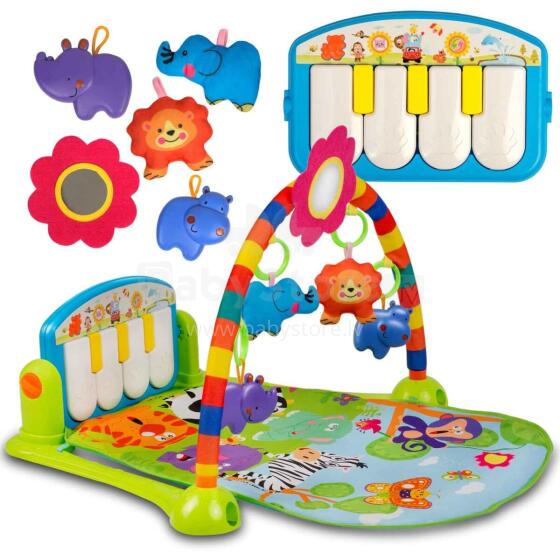 Interactive educational mat with piano Ricokids - 7316