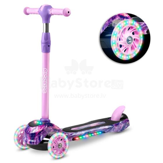 Ricokids Piko Three-Wheeled Scooter - Pink-Purple