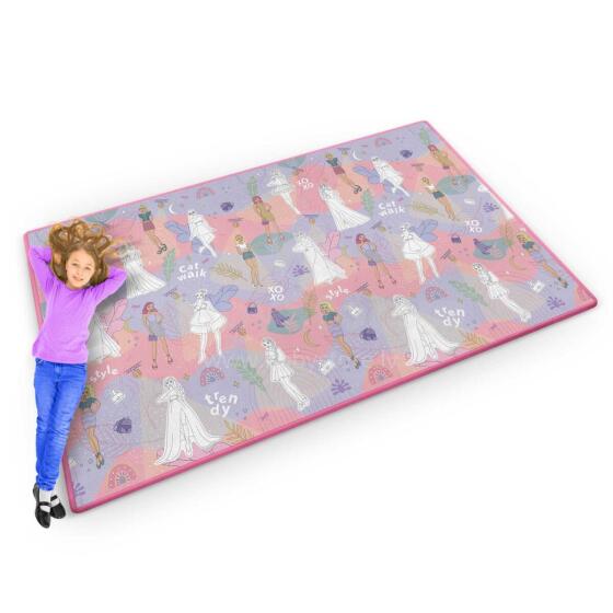 Roll-up coloring mat 200 x 120 x 0.3 cm Ricokids RK-343