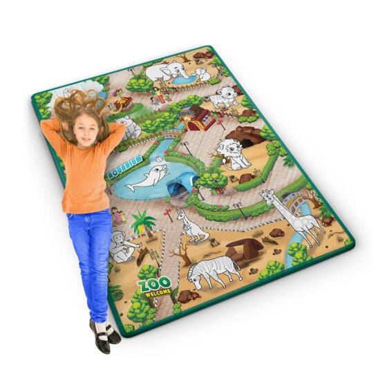 Roll-up coloring mat 120 x 90 x 0.3 cm Ricokids RK-344