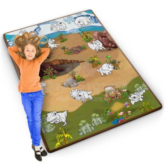 Roll-up coloring mat 120 x 90 x 0.3 cm Ricokids RK-344