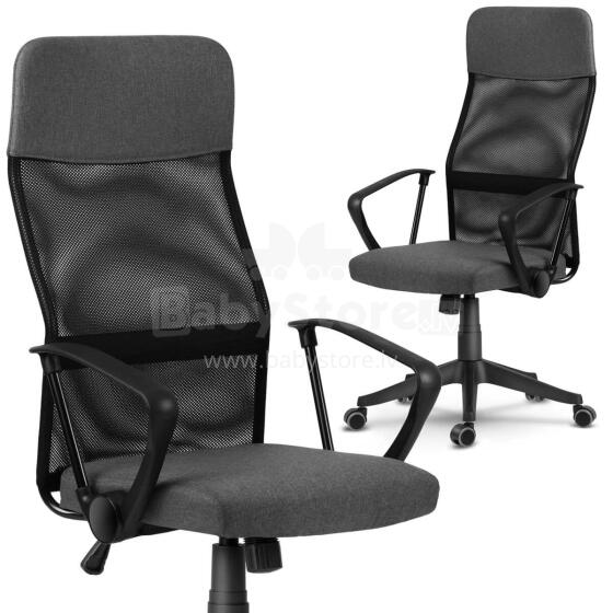Office chair with micro mesh Sofotel Sydney dark gray