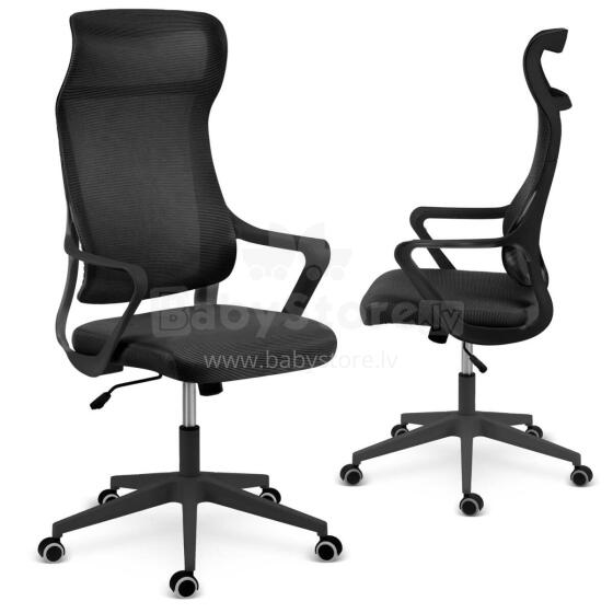 Office chair with micro mesh Sofotel Labi black
