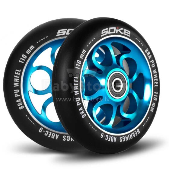 Scooter Wheels 110 mm Blue 2 pcs