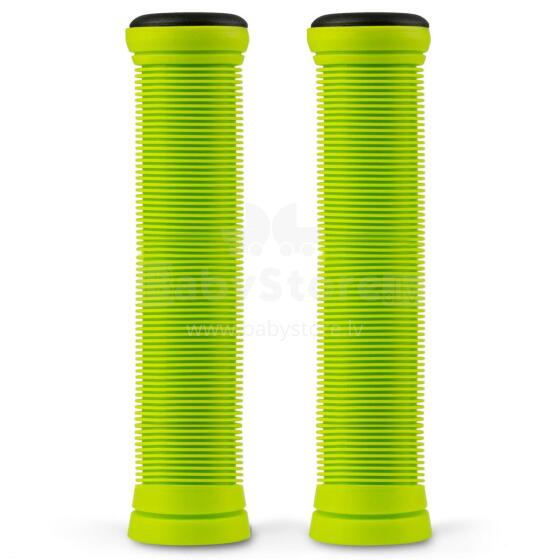 Scooter grips 142 x 35 mm lime green 2 pcs